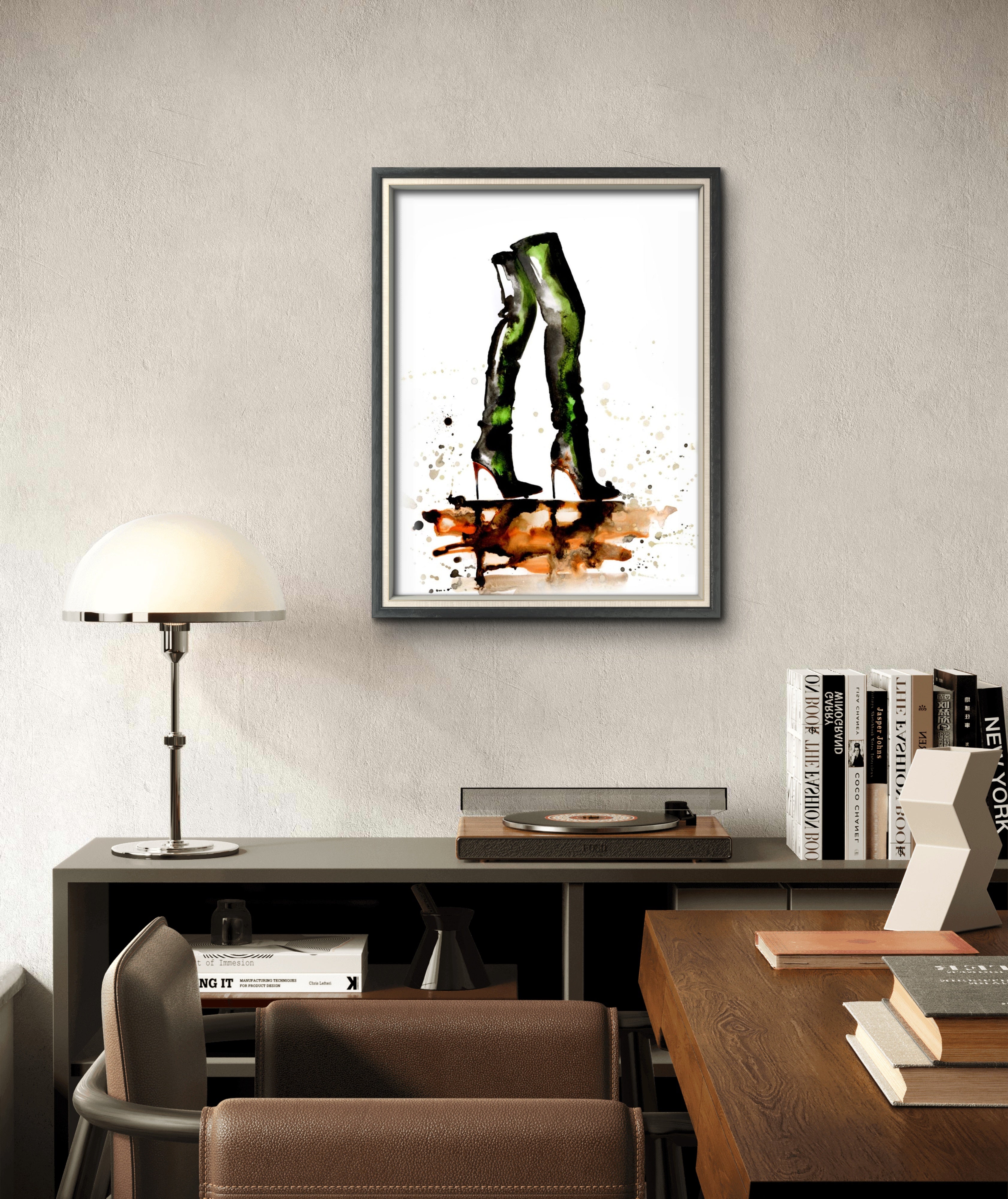 Art Print: fashion illustration Kinky Boots