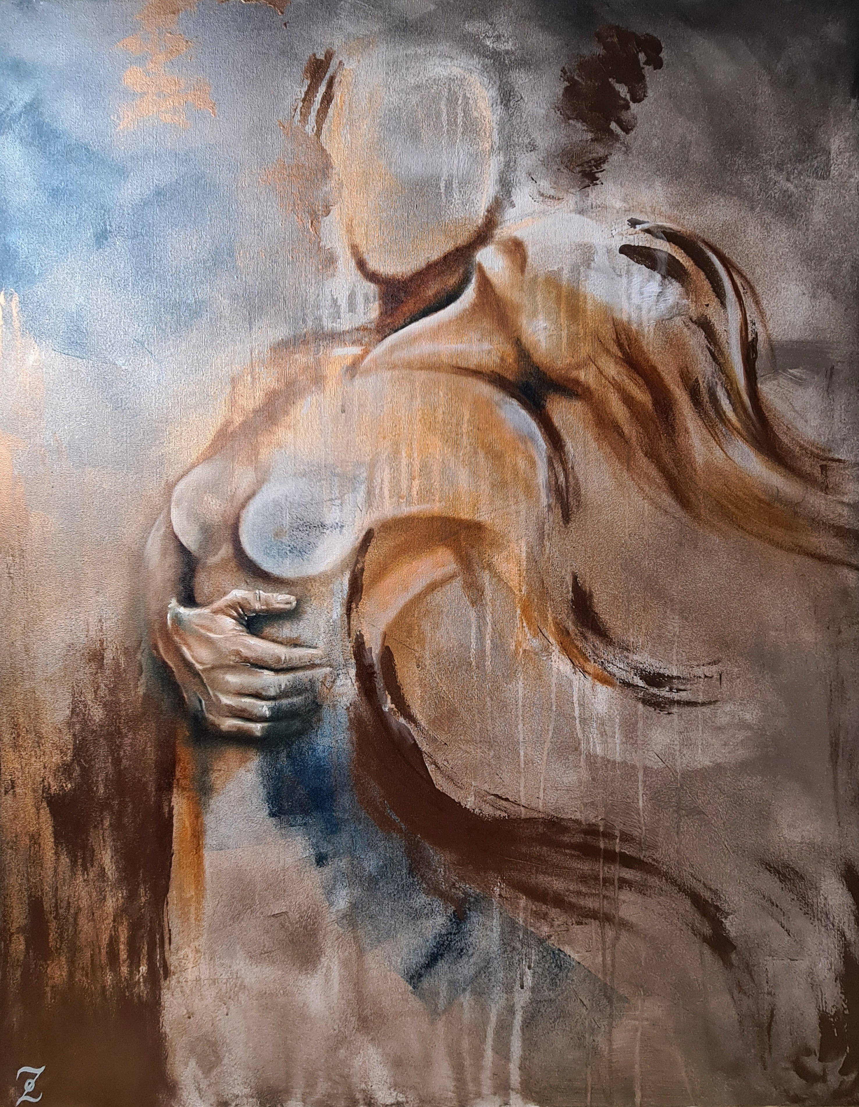 Original painting on canvas: "First Dance" 80x100cm