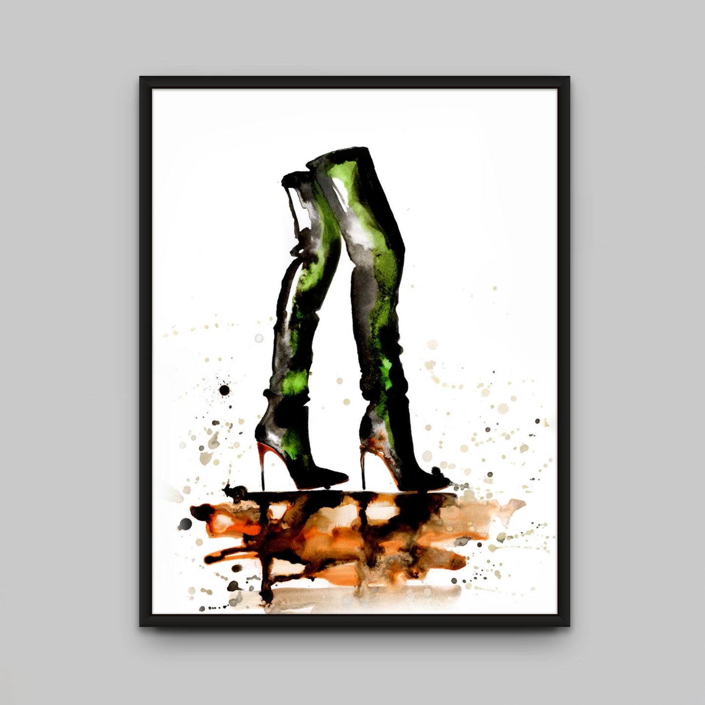 Art Print: fashion illustration Kinky Boots